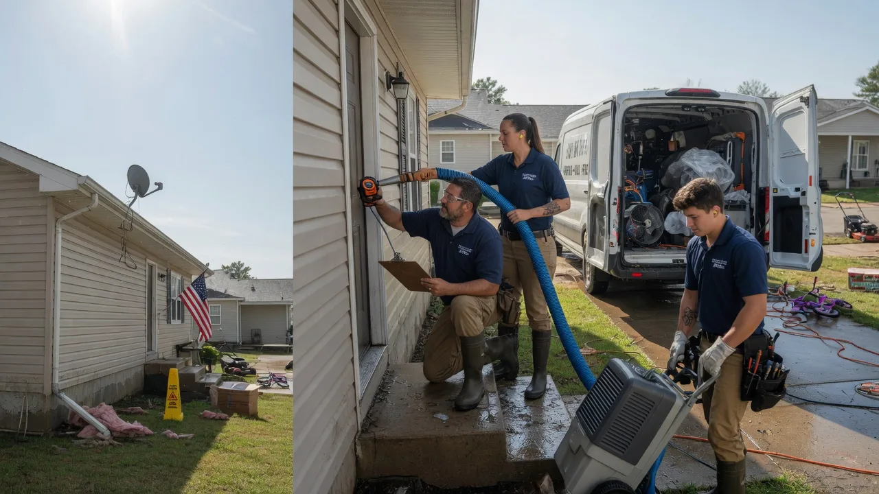 Ceiling Water Damage Restoration in Munday, WV near me