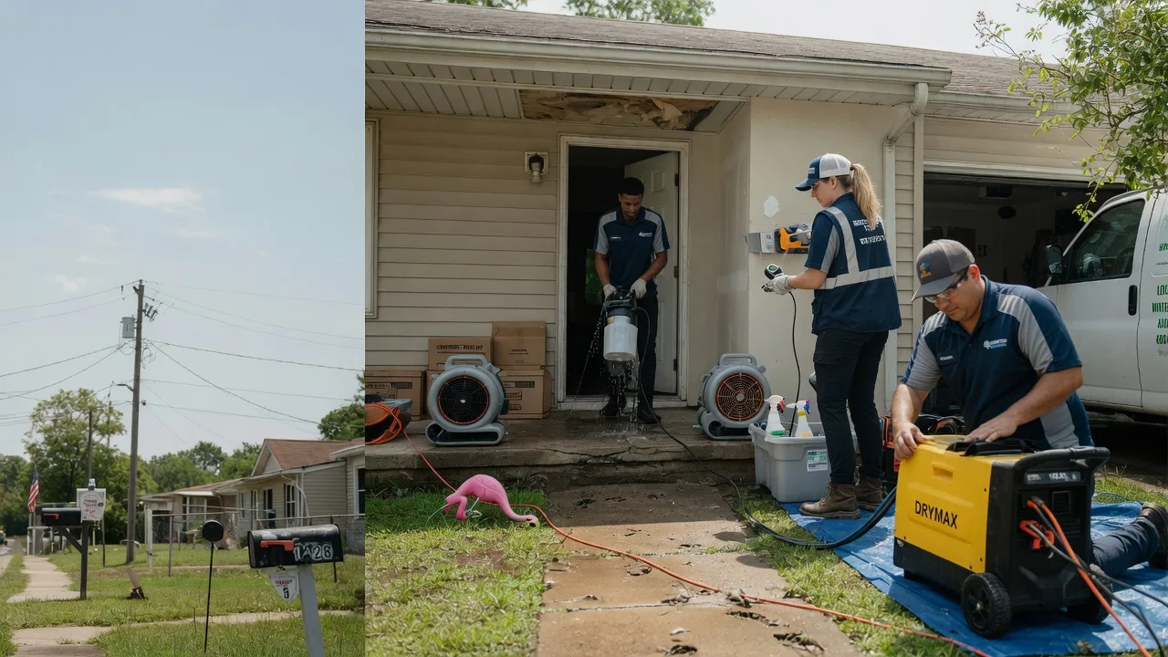 Storm Damage Water Removal in Munday, WV near me